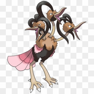 Pokemon Mega Dodrio Is A Fictional Character Of Humans - Dodrio Png, Transparent Png