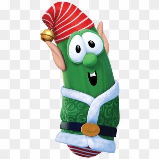 Featuring A New Silly Song With Larry, Wrapped Myself - Veggietales Merry Larry, HD Png Download