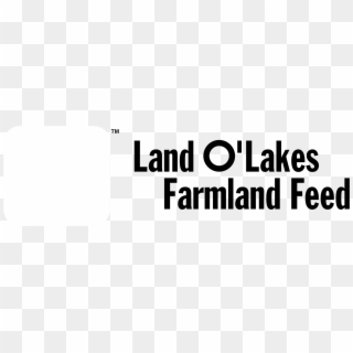 Land O'lakes Farmland Feed Logo Black And White - Land, HD Png Download