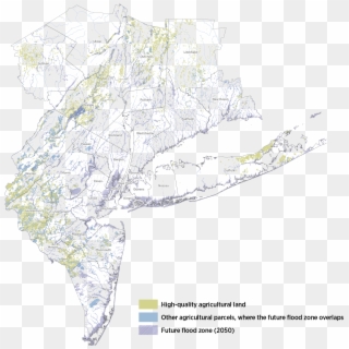 High Priority Farmland And Flood Prone Farmland - Map, HD Png Download