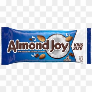 19 - Almond Joy Snack Size Candy Bars Milk Chocolate, HD Png Download