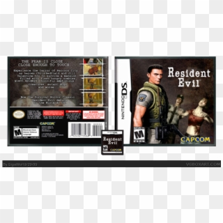 Resident Evil Ds Box Art Cover - Resident Evil Nintendo Ds, HD Png Download