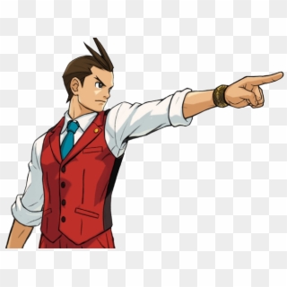 Ace Attorney Clipart Objection - Ace Attorney Apollo Justice Sprites, HD Png Download