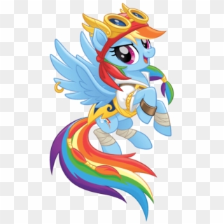 Comments - My Little Pony Pirate Rainbow Dash, HD Png Download
