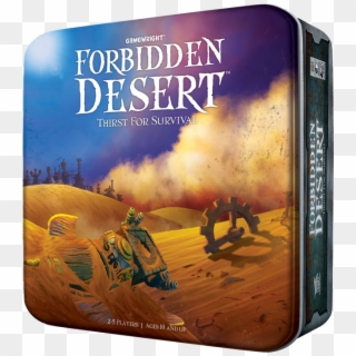Box119 - Forbidden Desert Game Box, HD Png Download