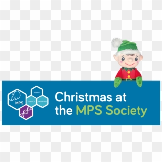 Christmas Banner With The Mps Logo And Elf - Mps Society, HD Png Download
