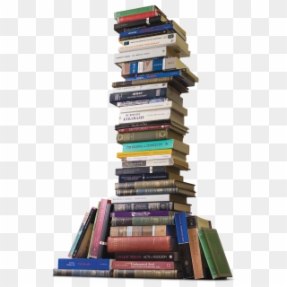 A Stack Of Great Books, HD Png Download