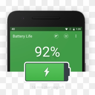 Next Battery Is Available For Android - Android Phone Battery Icon, HD Png Download