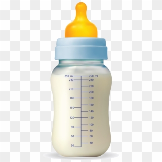 Baby Bottle Transparent Images - Baby Milk Bottle Png, Png Download