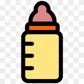 Baby Bottle Clip Art - Easy To Draw Baby Bottle, HD Png Download