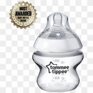 Original Feeding Bottle 5oz Profile With Lid - Tommee Tippee Bottles Closer To Nature, HD Png Download