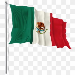 Mexico Waving Flag Png Image, Transparent Png