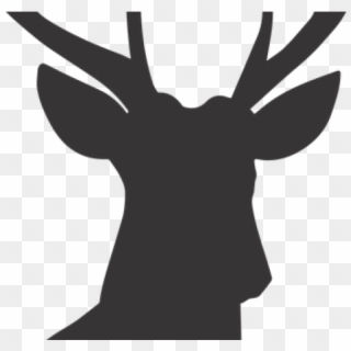 Free Deer Silhouette - Deer, HD Png Download