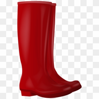 Red Rubber Boots Png Clip Art Image - Rain Boot, Transparent Png