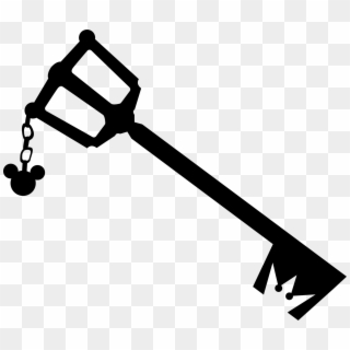 Download Kingdom Hearts Keyblade Silhouette- Free Download - Kingdom Hearts Keyblade Silhouette, HD Png Download