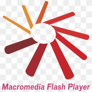 Macromedia Flash Player Logo Png Transparent - Adobe Flash, Png Download