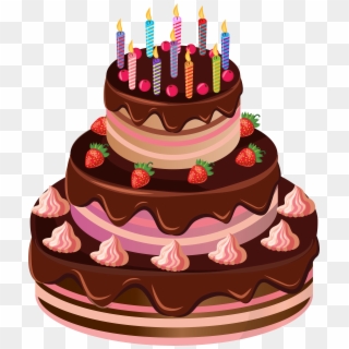Birthday Cake Png Clip Art Image, Transparent Png