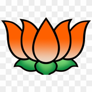 Orange Bjp Logo - Bharatiya Janata Party, HD Png Download