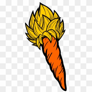 Ka-carrot Pin - Thumbnail - Carrot Goku Png, Transparent Png