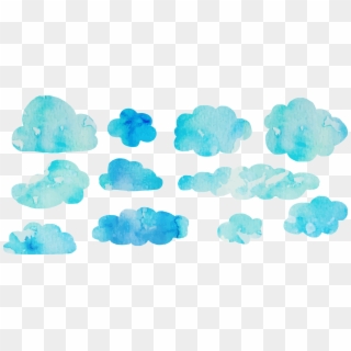 Watercolor Painting Cloud Euclidean Vector, HD Png Download