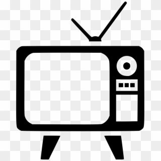 Television Clipart Classic Tv - Classic Tv Icon Png, Transparent Png