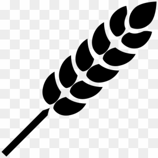 Grain Icon Png - Wheat Icon Black, Transparent Png