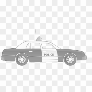 Page 3 Of - Police Car Drawing Side, HD Png Download