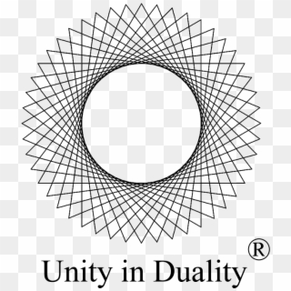 The Unity In Duality Logo - Transparent Circle Frame Border, HD Png Download