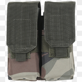 M4/m16 Double Mag Pouch Woodland - Chair, HD Png Download