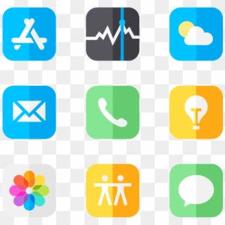 Apple Logos - Iphone Icons Png, Transparent Png