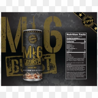 3 Pack Of M16 Burst Energy Drink - Flyer, HD Png Download