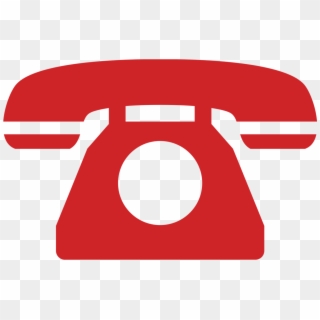 Telephone Icon Png - Telephone Icon Png Red, Transparent Png