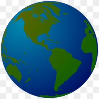 Planet Earth Clipart North America - World Globe, HD Png Download