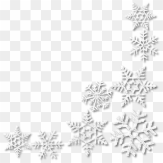 Нαρρу Нσℓι∂αуѕ Png Black And White Download - Transparent Background Snowflake Frame, Png Download