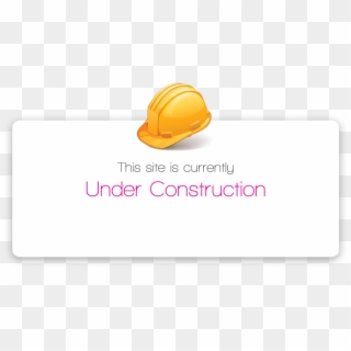 Site Under Construction - Hard Hat, HD Png Download
