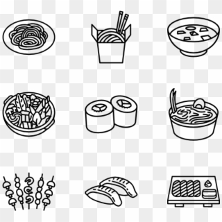 Japanese Food - Japanese Food Icon Png, Transparent Png