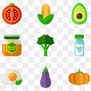Organic Food - Healthy Food Icon Png, Transparent Png