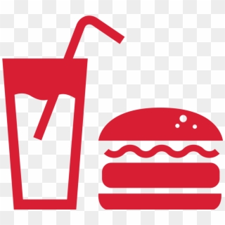 Images For &gt - Fast Food Icon Red, HD Png Download