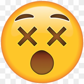 Feeling Dizzy From Confusion Or From Being Sick This - 😵 Emoji Png, Transparent Png