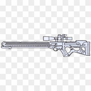 E11s Sniper Rifle-etu - Star Wars Sniper Rifle, HD Png Download