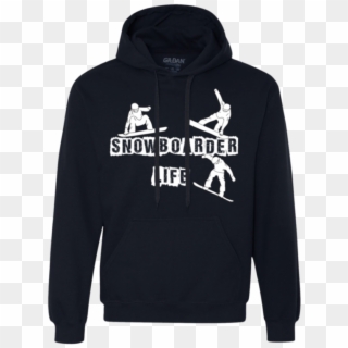 Snowboarder Life Navy Blue Heavyweight Pullover Fleece - Straight Outta Tilted Towers Hoodie, HD Png Download