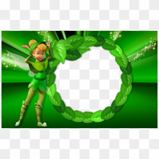 Free Png Best Stock Photos Tinkerbell Green Transparent - Tinkerbell Frames And Borders, Png Download