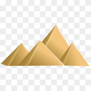 Egyptian Pyramids Png Clip Art - Egyptian Pyramid Clipart, Transparent Png