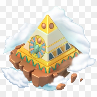 Golden Pyramid - Golden Pyramid Dragon Mania Legends, HD Png Download