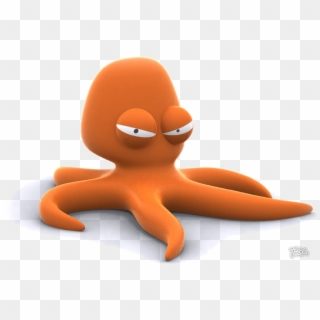 Octopus Logo - Cartoon Animal, HD Png Download