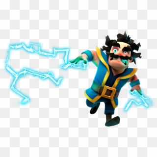 Mago - Clash Royale Hundred Electro Wizard, HD Png Download