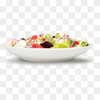 Greek Salad - Salad Plate Png, Transparent Png
