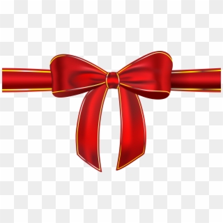 Red Ribbon Bow Png, Transparent Png
