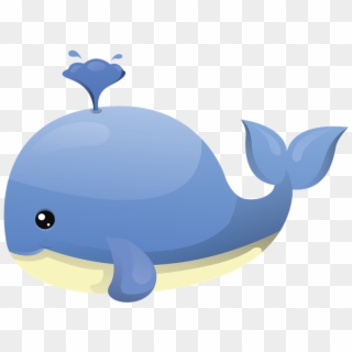 Navy Whale Png - Transparent Whale Clipart, Png Download