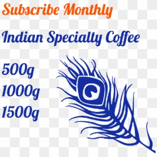 Subscribe Monthly Indian Specialty Coffee - Art, HD Png Download